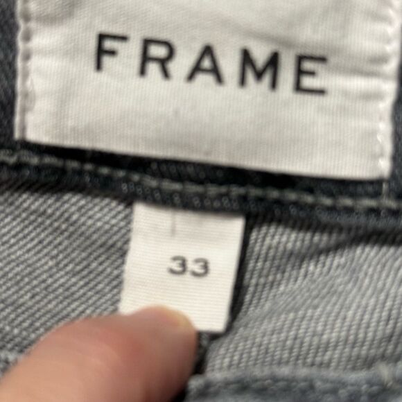 Frame Designer Light Gray L’ Homme Slim Jeans - Picture 5 of 7